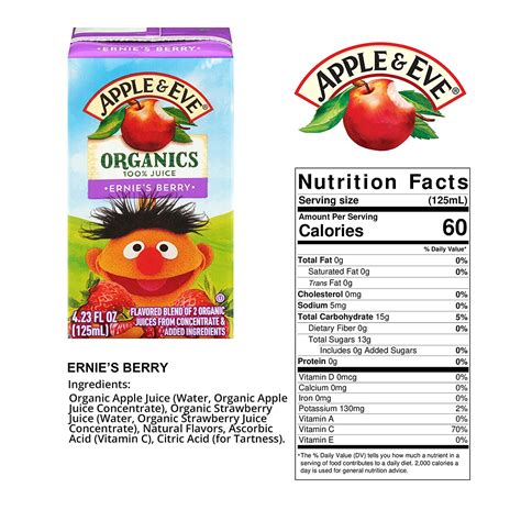 Apple & Eve Sesame Street Organic 100% Juice Variety Nepal | Ubuy