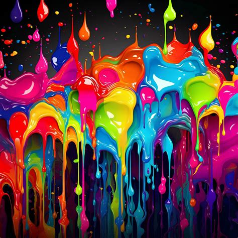 colorful paint splash abstract background, AI Generative 34039550 Stock Photo at Vecteezy