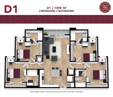 Floor Plans | Statehouse St. Augustine Student Apartments in FL
