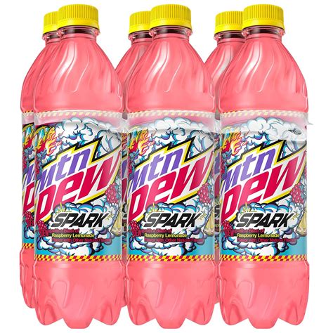Mountain Dew Spark Raspberry Lemonade, 6 Pack Nepal | Ubuy