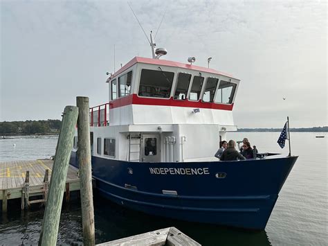 USA – Maine: Chebeague Island Ferry zwischen Chebeague Island und ...