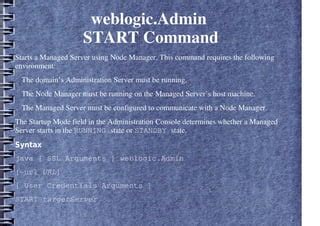 WebLogic 11G Installation Using Command Prompt 的图像结果