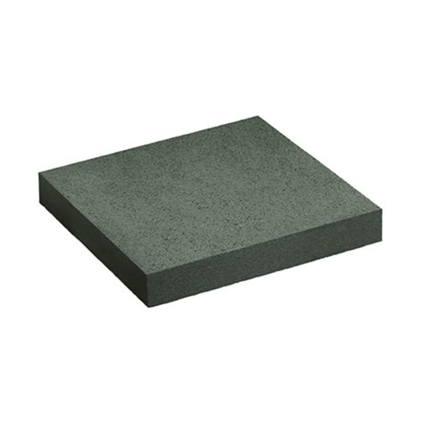 Chapeau de pilier plat STRIAS en béton anthracite, 40 x 40 x 6 | Leroy ...