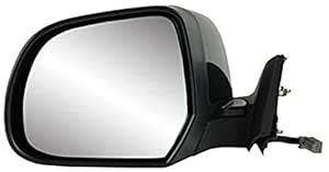 Fit System Driver Side Mirror for Nissan Leaf, Textured Black w/PTM ...