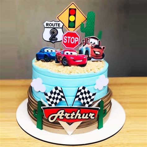 Car Racing Theme Cake - Order Online | YummyCake