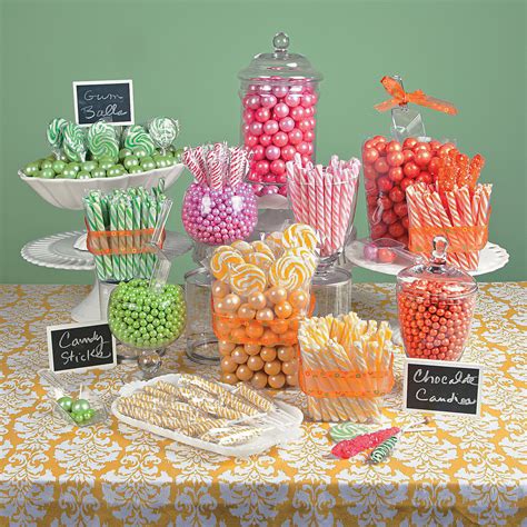 Image result for Colorful Candy Buffet