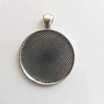 Silver Color | Bezels Pendant for making jewelry | Diy | Resin Art ...