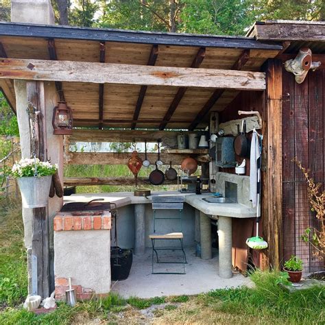 Rustic Outdoor Kitchen Ideas