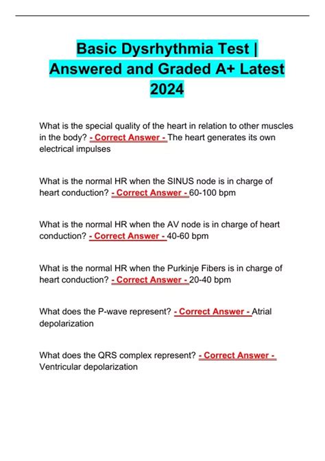 Basic Dysrhythmia Practice Test 的图像结果