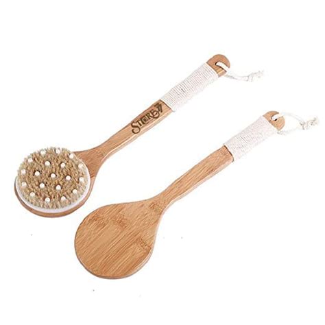 Dry Body Brush,Gentle Exfoliation,Remove Cellulite,Lymphatic Drainage ...