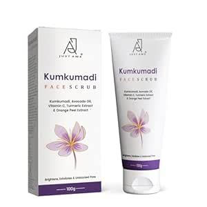 Buy Just Awe Kumkumadi Face Scrub 100g | Radiant Youthful & Healthy ...