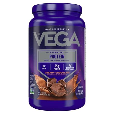 Vega Essential Protein - Plant Based Vegan Protein Powder Creamy ...