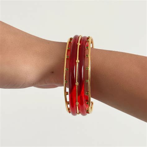 Christmas Iro Tsubaki Bangle – shop.mirakin.com