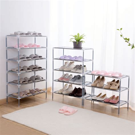 Buy 3-Tier Simplify Shoe Rack Organizer Storage Shelves Stand Cabinet ...