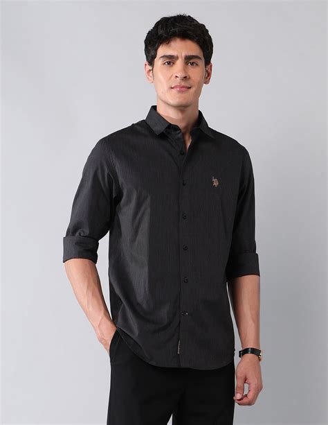 Pinstriped Pure Cotton Shirt – U.S. Polo Assn. India