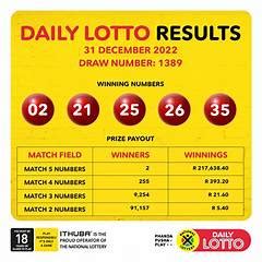LOTTERY NUMBERS
