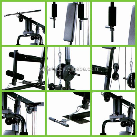 Common Easy Using Free Weight Non Plate Loaded One Station Home Gym ...
