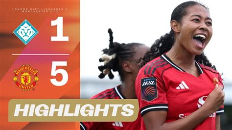 Melvine Malard At The Double! | London City Lionesses v Manchester ...