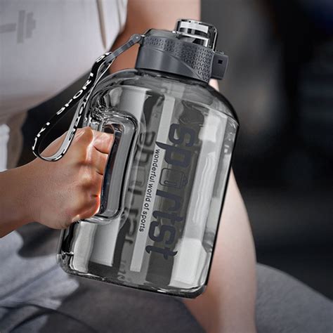 YOTQUSKI Big Water Bottle,Large Water Bottle,Half Gallon Water Bottle ...