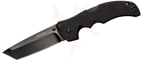 Cold Steel 27BT Recon 1 Tanto Folding Knife 4" S35VN Black DLC Plain ...