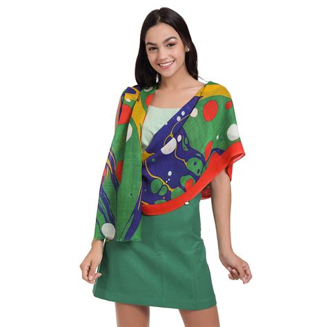 Buy Marble River Woollen Stole Online | Shingora