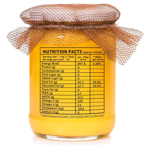 Buy A2 Gir Cow Desi Ghee – 100% Grass-Fed Bilona Method – Rich in ...