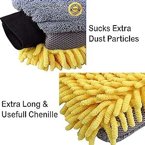 CAR SAAZ Waterproof Dual Sided Multipurpose Car Home Office Cleaning ...