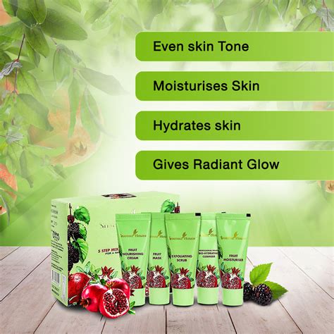 Shahnaz Husain 5 Step Mixed Fruit Facial Kit - 50g – shahnaz.in