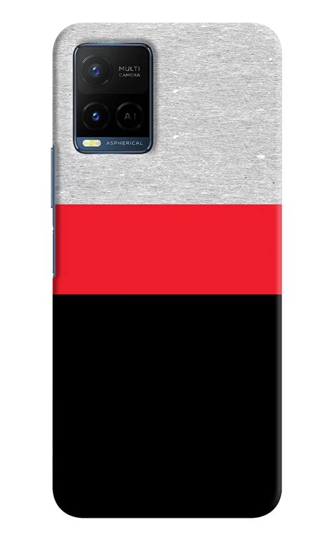 Save Big: Get the Tri Color Pattern Vivo Y21/Y21s/Y33s Back Cover ...