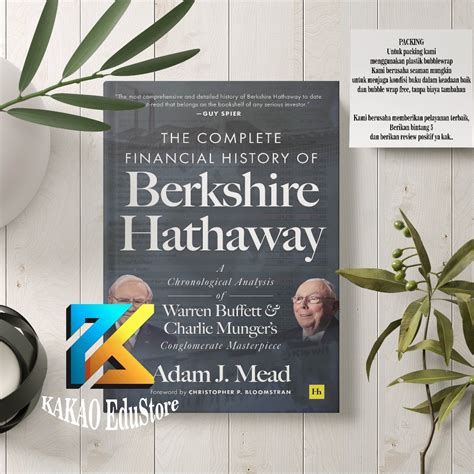 Jual The Complete Financial History of Berkshire Hathaway: A Chronological Analysis of Warren ...