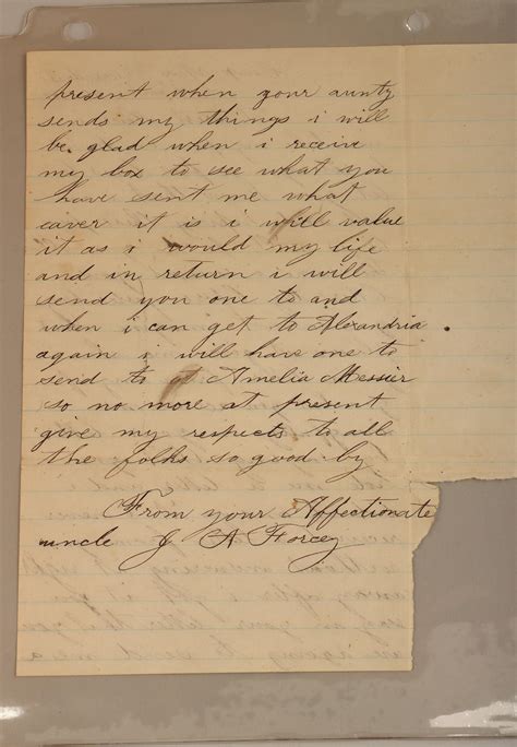Bid Now: Collection of (11) Civil War era letters - January 6, 0123 12: ...