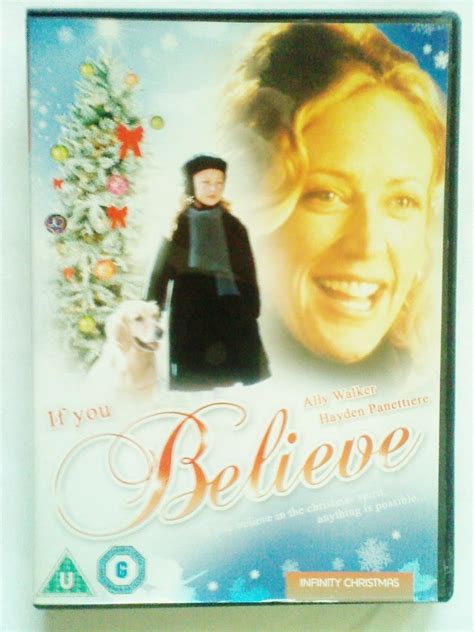 If You Believe [DVD]: Amazon.co.uk: Ally Walker, Tom Amandes, Hayden ...