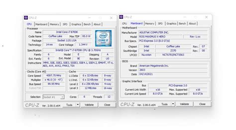 CPU-Z 1.95 now supports Intel Rocket Lake CPUs - VideoCardz.com