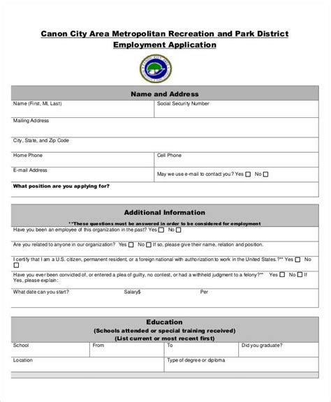 Job Application Examples Samples 的图像结果