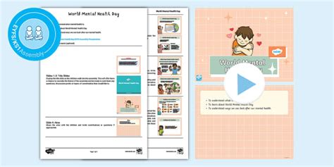 World Mental Health Day EYFS Assembly Pack (teacher made)
