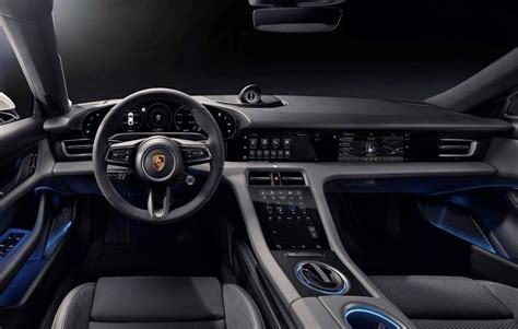Porsche Taycan Interior Revealed Ahead Of World Premiere Next Month ...