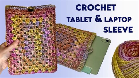 Crochet Tablet Case Tutorial 的图像结果