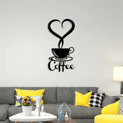 Coffee With Love Metal Wall Art – Decor Mantra
