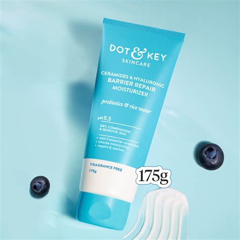 Barrier Repair Moisturizer with Ceramides + Hyaluronic Acid – Dot & Key