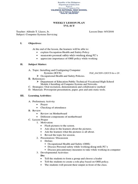 Image result for OHS Lesson