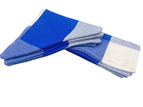 Buy Lushomes Multipurpose Cotton Kitchen Towel Napkins - Checked and ...