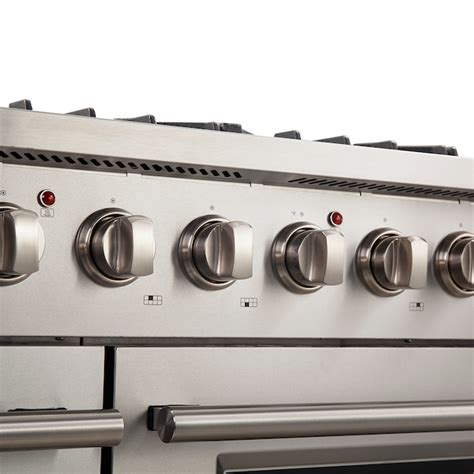 FORNO Galiano 48-in 8 Burners 4.32-cu ft / 2.26-cu ft Convection ...