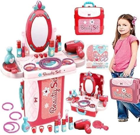 Buy Goyal's Big Beauty Set for Kids Girls 3 in 1 Learning Educational ...