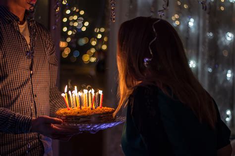 Girl Blowing out birthday Candles image - Free stock photo - Public ...