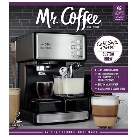 Not sure if the Mr.Coffee Cafe Espresso Maker is the right fit for you ...