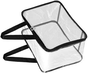 Windson Craft Transparent Storage Bag for clothes saree makeup ...