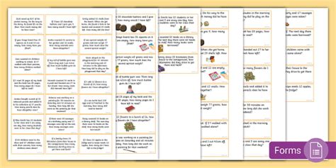 Stage 5 (Phase 1-2) Addition and Subtraction Word Problems