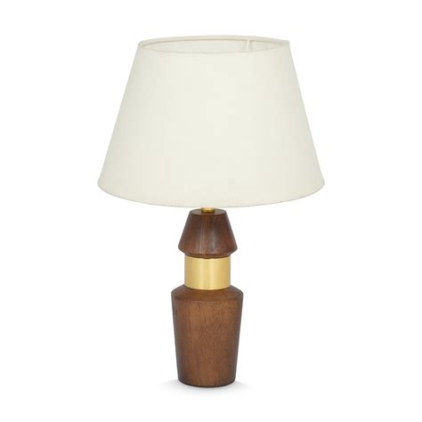 Wooden Base Table Lamp – IAAH
