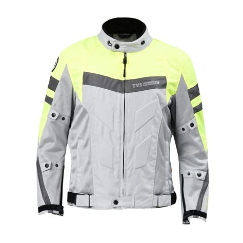TVS Racing Aegis 3-Layer Riding Jacket for Men-All Weather Adaptability ...