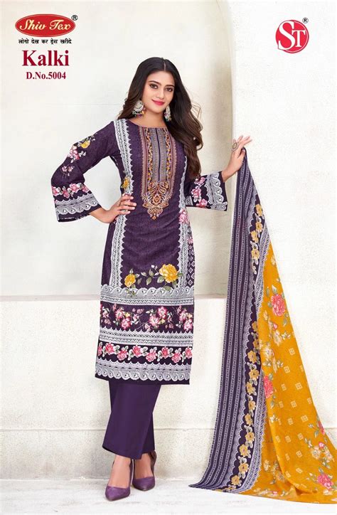St Kalki Vol 5 by Shiv Tex – Cotton Printed Unstitched Suits | Amrah ...